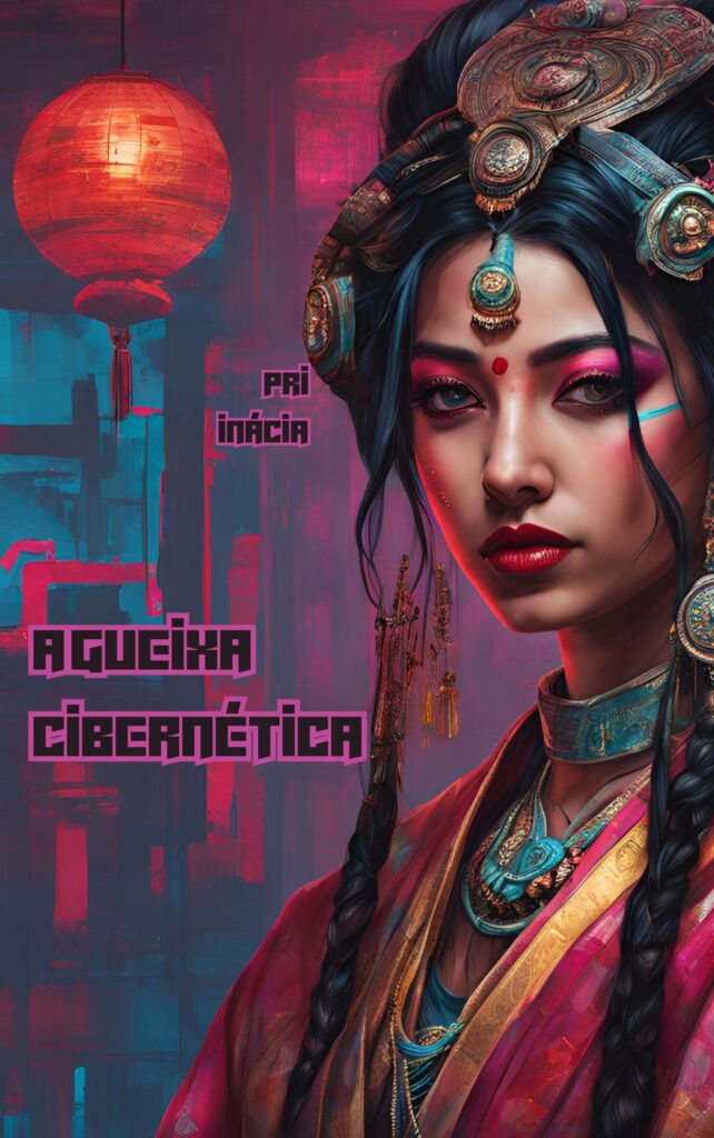 Livro de contos e poesias A Gueixa Cibernética