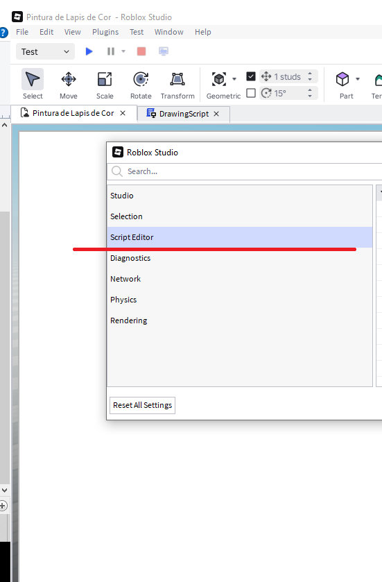 Como desabilitar a IA no Roblox Studio